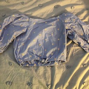 Forever 21 Girls off the shoulder top